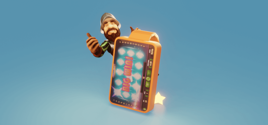 Gonzo spelar casino på klocka